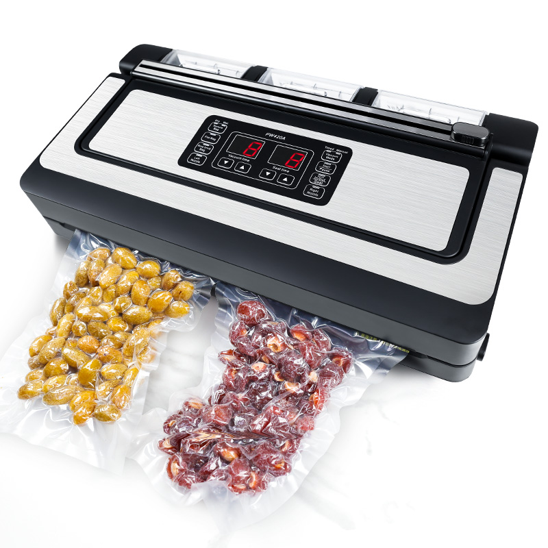 Food Storage Vacuum Seal - Keuken Vacuüm Voedselconserveringsapparaat LCD-scherm Voedselopslag Huishoudelijke