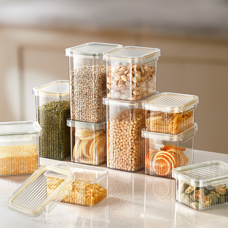Food Storage Not Plastic - 1 st Rechthoekige opslagcontainer voor het