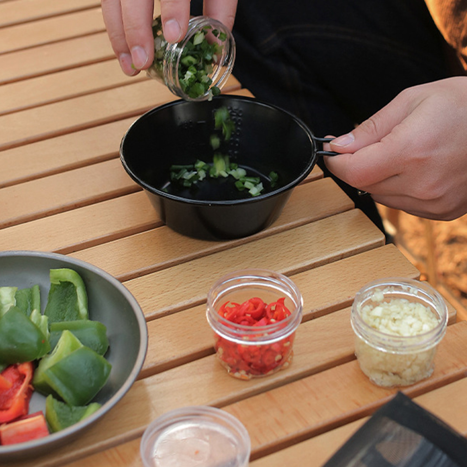 Food Storage Not Plastic - 1 set voedselveilige plastic kruidenflesjes voor