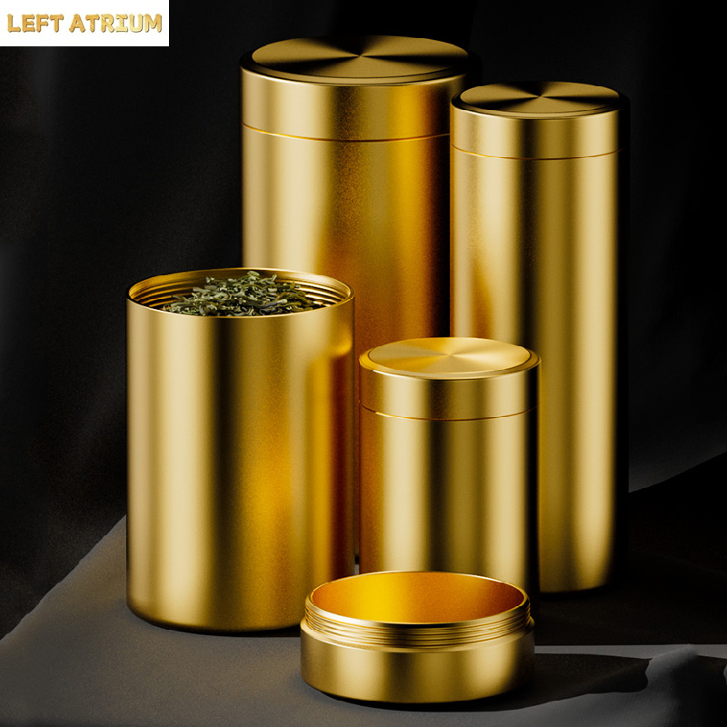 Food Storage Aluminum Containers - Titanium aluminiumlegering opbergfles Reizen Draagbare thee