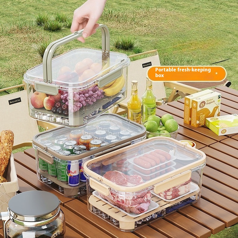 Food Storage Handling - Draagbare lunchbox Lekvrije voedselopslagcontainer met handvat