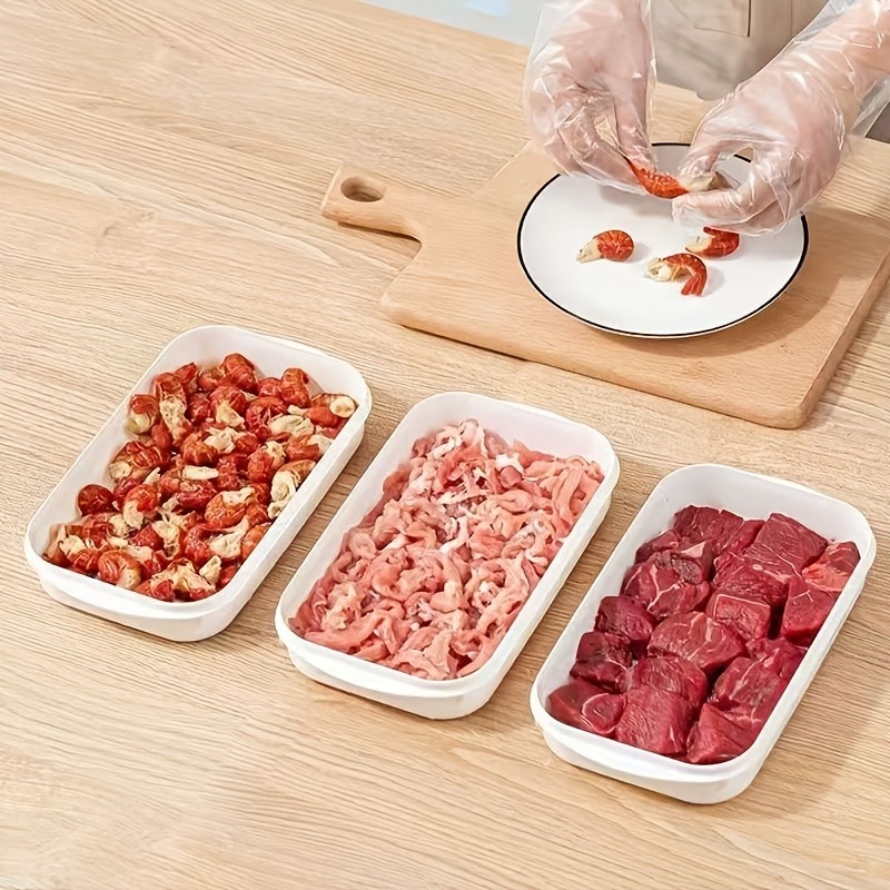 Food Storage Frozen - 1/3/10PC Draagbare Koelkast Vlees Vershoudbox Voedselconserveringscontainer