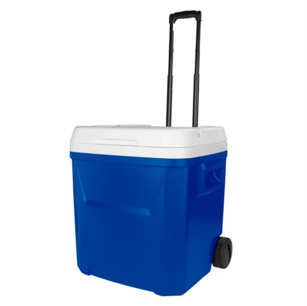 Food Storage With Wheels - 60 QT Blauwe Laguna Koelbox op