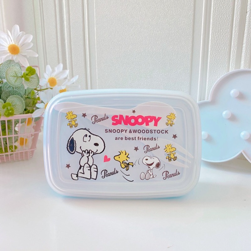 Food Storage In Room - Kawaii Snoopy Lunchbox met lepel en