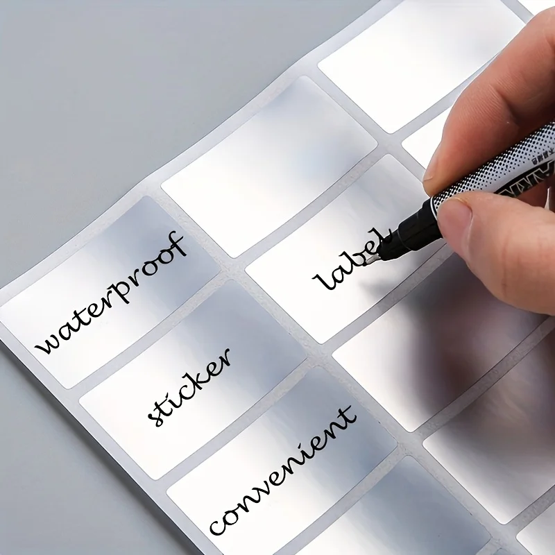 Food Storage Frozen - Verwijderbare waterdichte labelstickers, diepvriesvoedselontwerp, kantoor- en