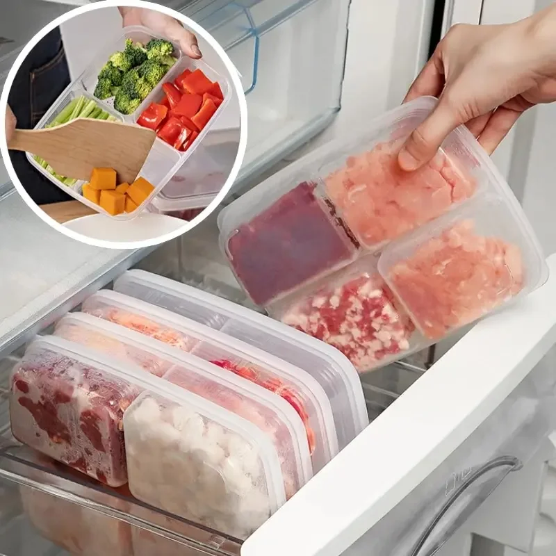 Food Storage Vault - 4 Roosters Voedsel Opbergdoos Draagbare Compartiment