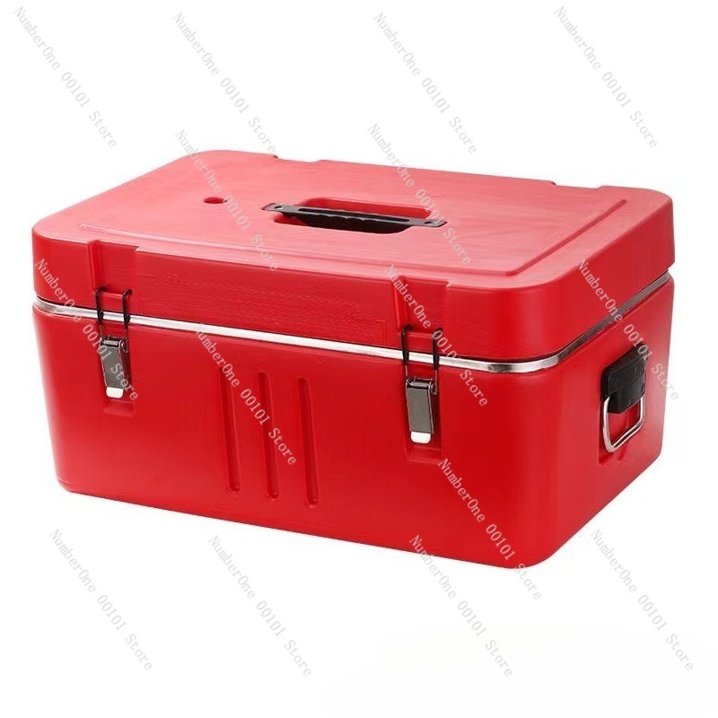 Food Storage Bins - 60L RVS Geïsoleerde Voedseltransportbox Commerciële Koel-