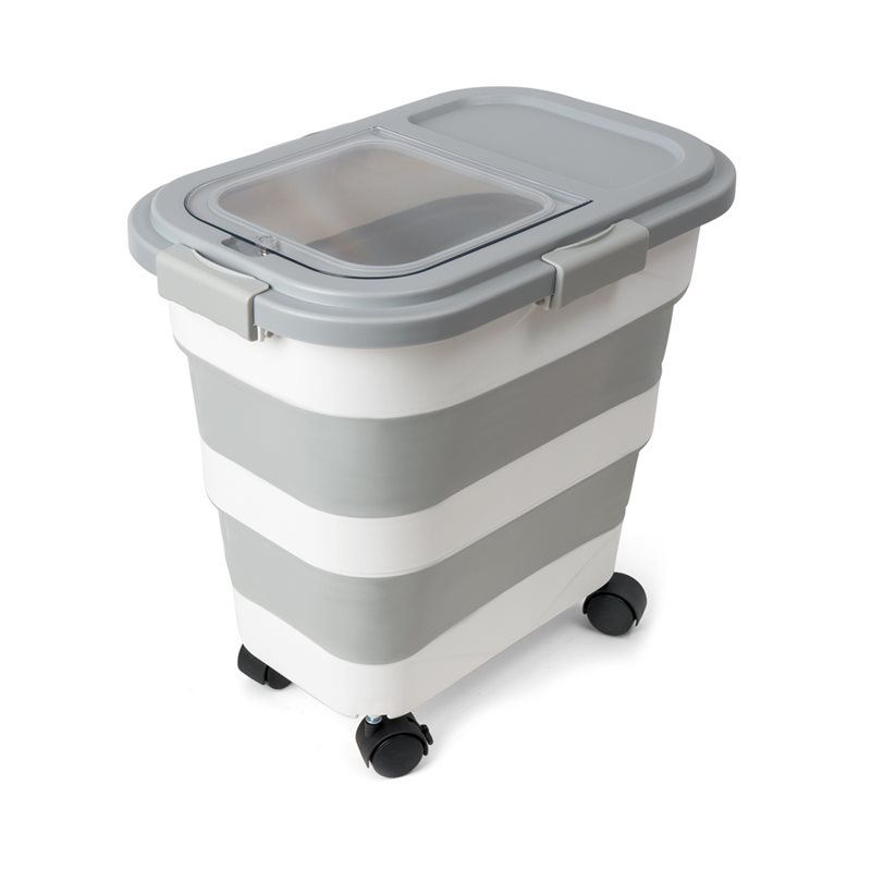 Food Storage With Wheels - A53Q-Voedselopslagcontainer 1 STKS Voedselcontainer voor huisdieren