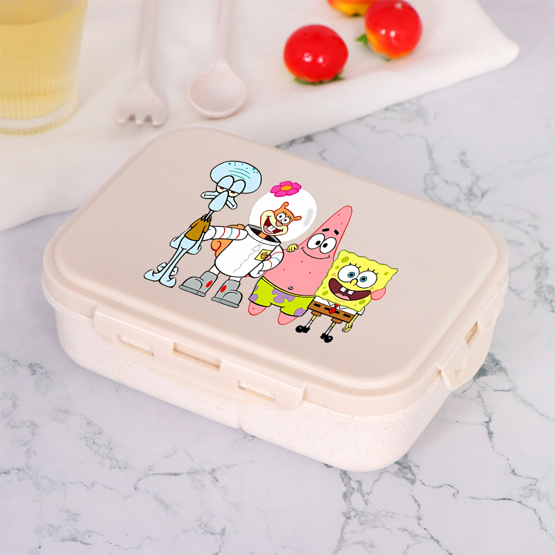 Food Storage Design - Nieuwe SpongeBob SquarePants Lunchbox Anime Cartoon
