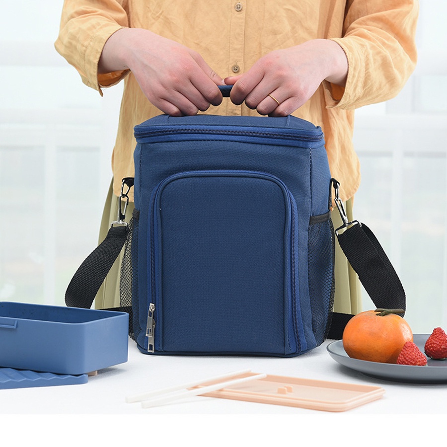 Food Storage Aluminum Containers - Outdoor geïsoleerde lunchbox tas verdikte Peva