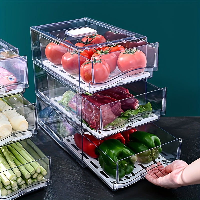 Food Storage Frozen - 1 Pckeuken Koelkast Opbergdoos Lade Type