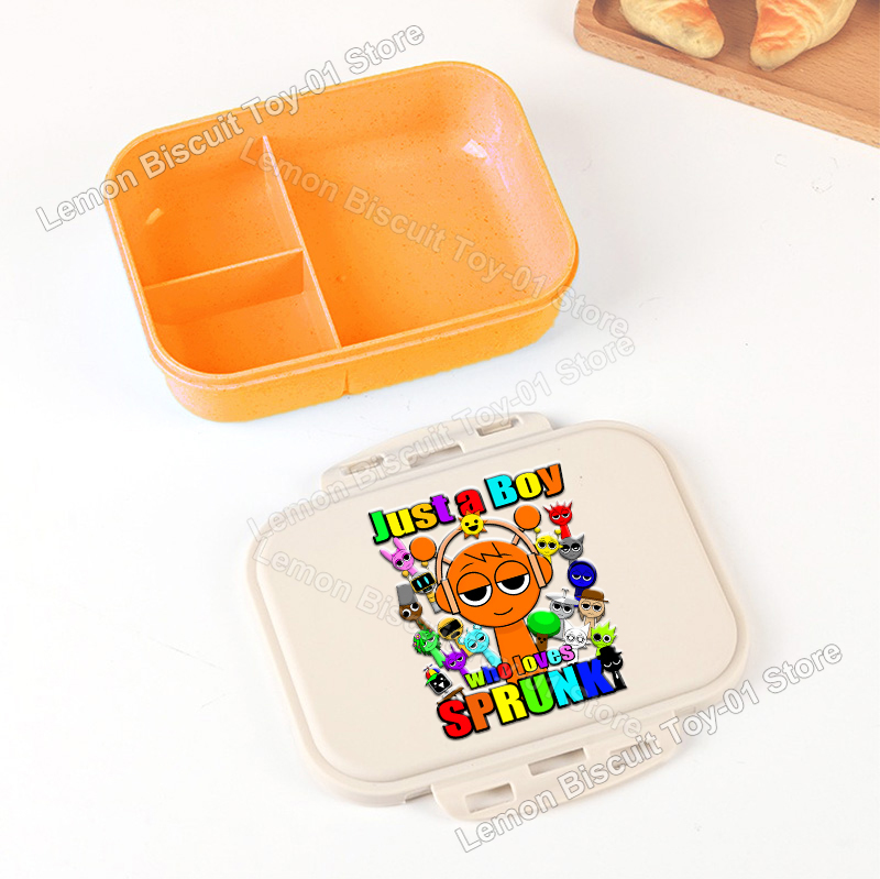 Food Storage Vault - Sprunkis Series Draagbare Bento Boxen Lunchbox