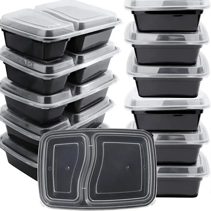Food Storage Jar Set - 10 sets wegwerp voedseldozen met deksels