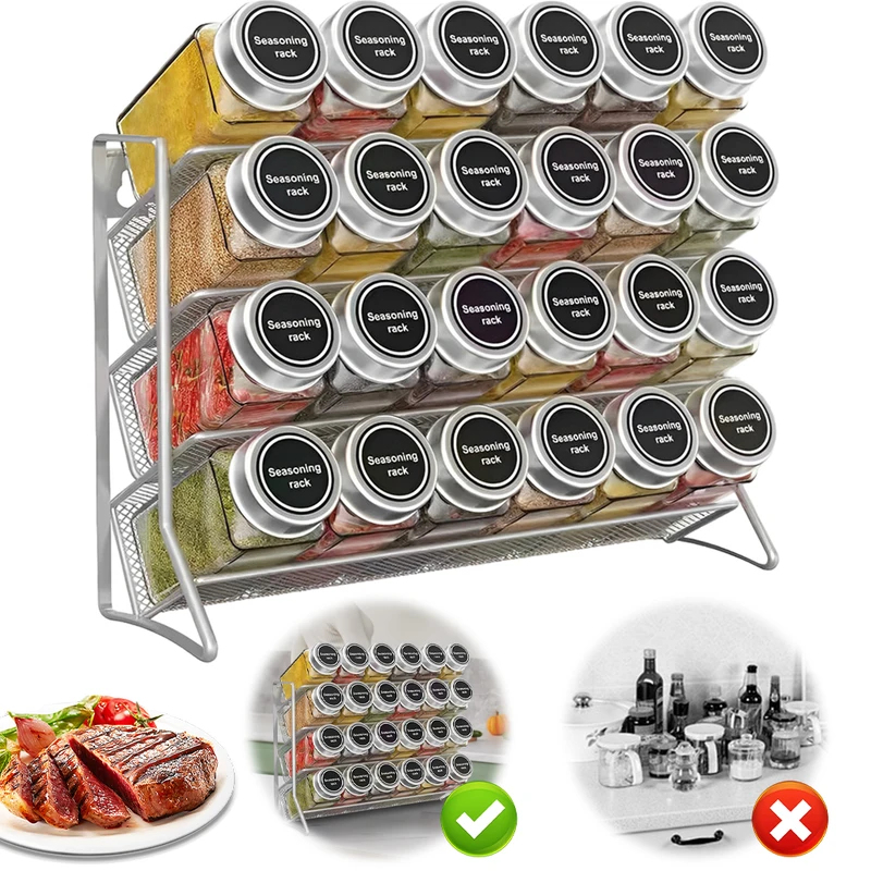 4-laags koolstofstalen kruiden - Food Storage Shelving recensie en prijs