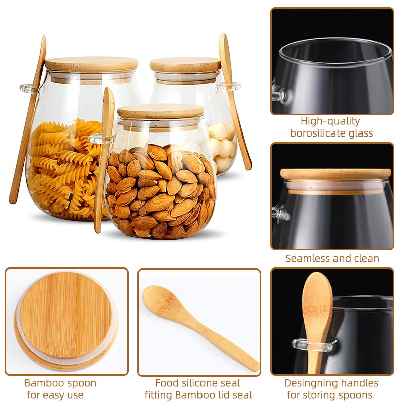 34Oz Verzegelde Glazen Pot Met - Food Storage Set Glass recensie en prijs
