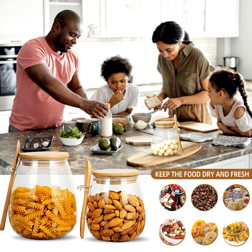34Oz Verzegelde Glazen Pot Met - Food Storage Set Glass recensie en prijs