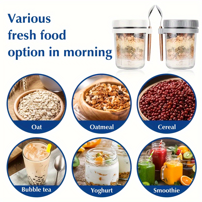 1 st/2 stks Glazen Havermout B - Food Storage Jar Set recensie en prijs