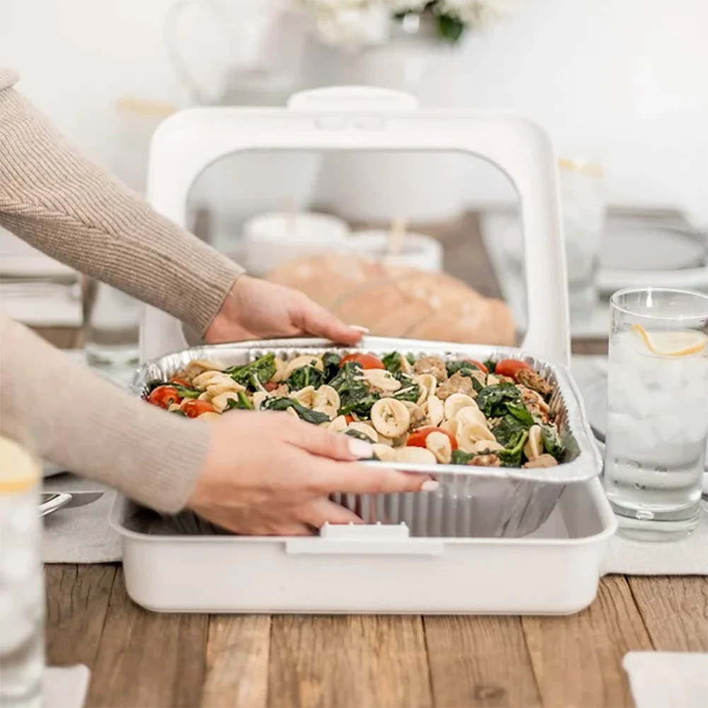 Plastic folie pandrager stapel - Food Storage Aluminum Containers recensie en prijs