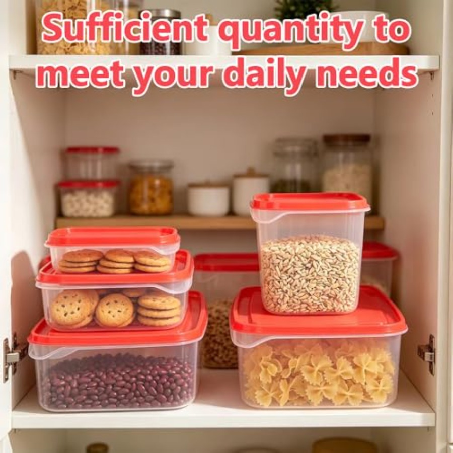 17-delige plastic voedselbewaa - Food Storage Containers Set recensie en prijs