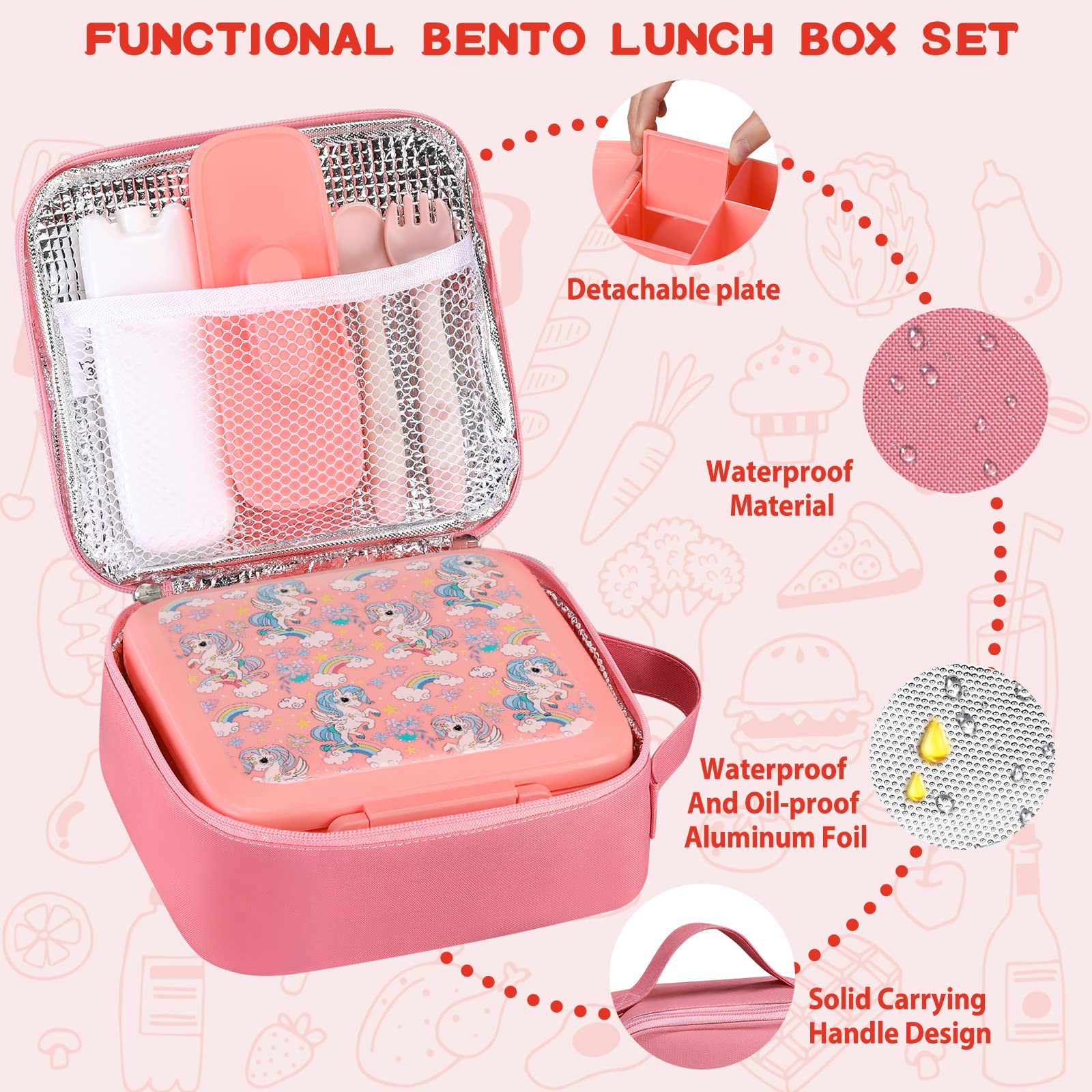 Bento Lunchbox voor kinderen M - Food Storage Vacuum Seal recensie en prijs