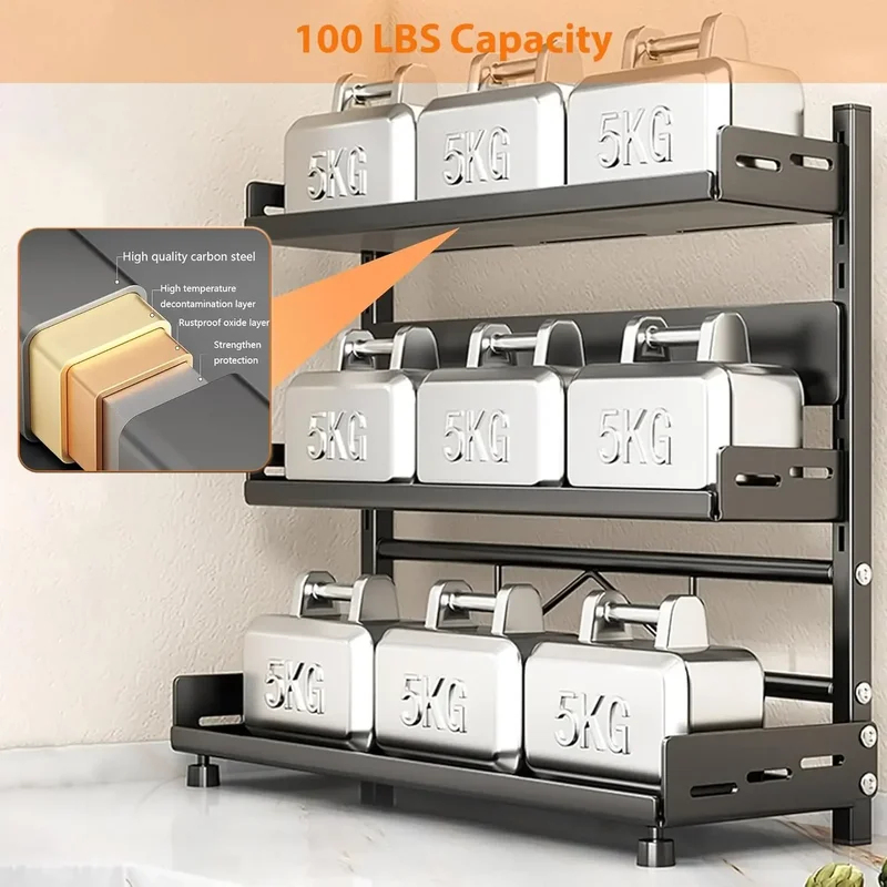 3-laags kruidenrek voor aanrec - Food Storage Shelving recensie en prijs