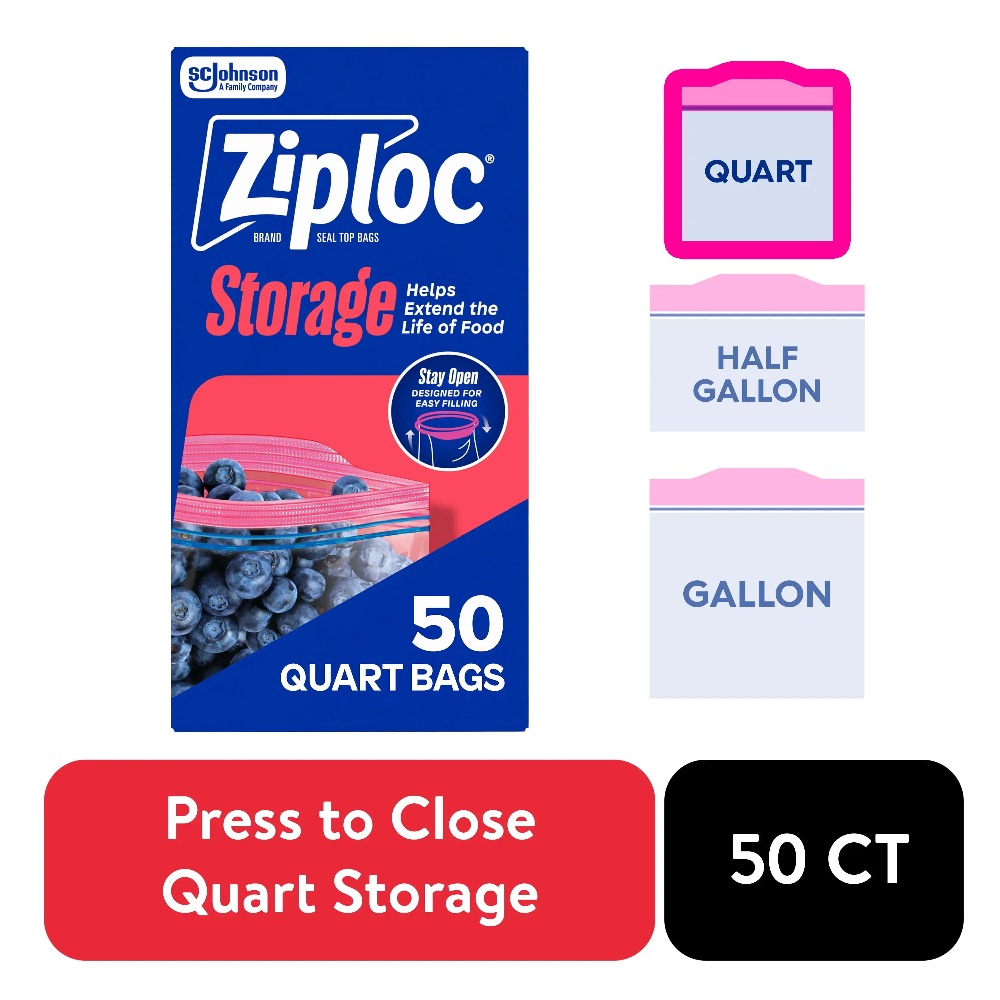Ziploc-merk voedselbewaarzakje - Food Storage Ziploc recensie en prijs