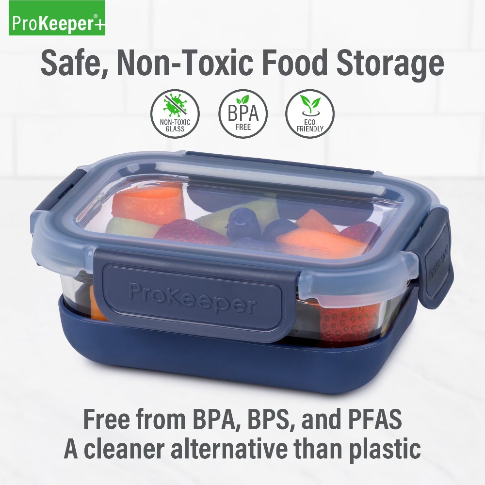 2-pack glazen voedselbewaarcon - Food Storage Design recensie en prijs