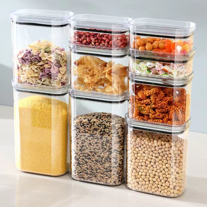 Afgesloten pot keukenkast orga - Food Storage Containers Glass recensie en prijs