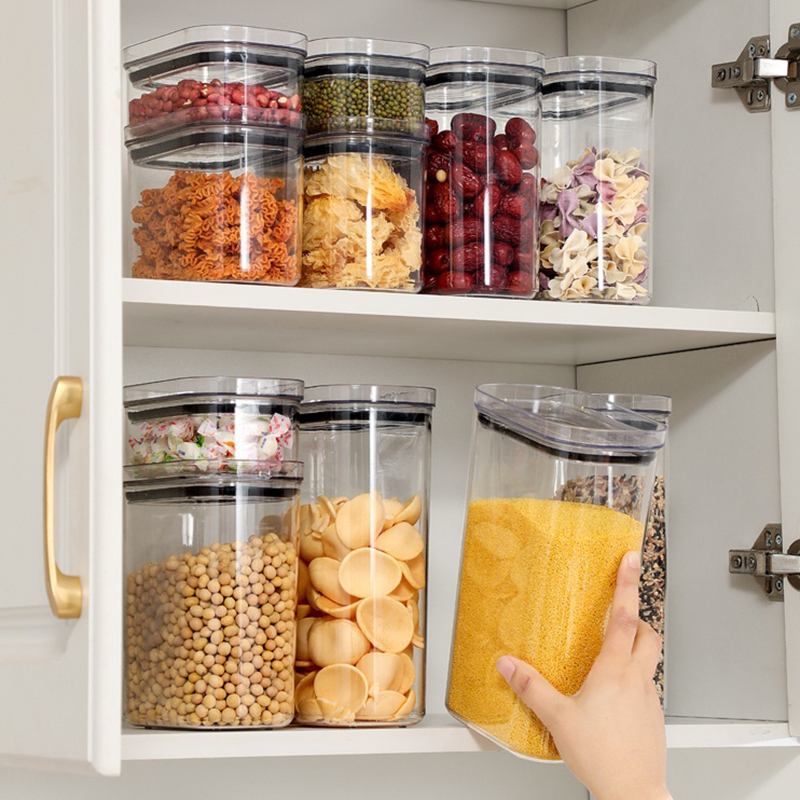 Afgesloten pot keukenkast orga - Food Storage Containers Glass recensie en prijs