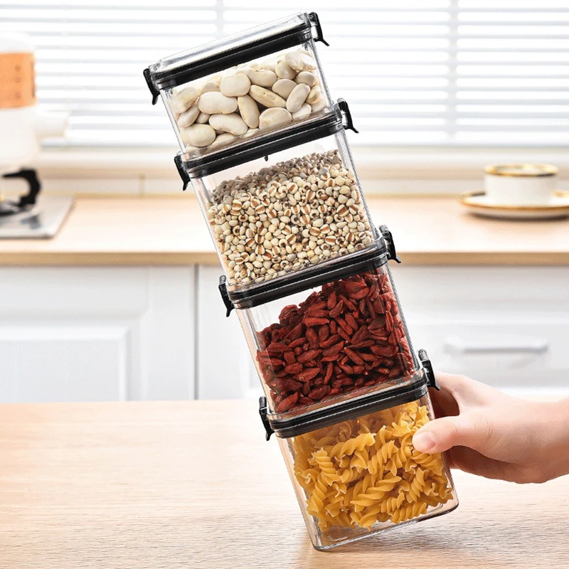 Verzegelde potten, keukengrane - Food Storage Jar Set recensie en prijs