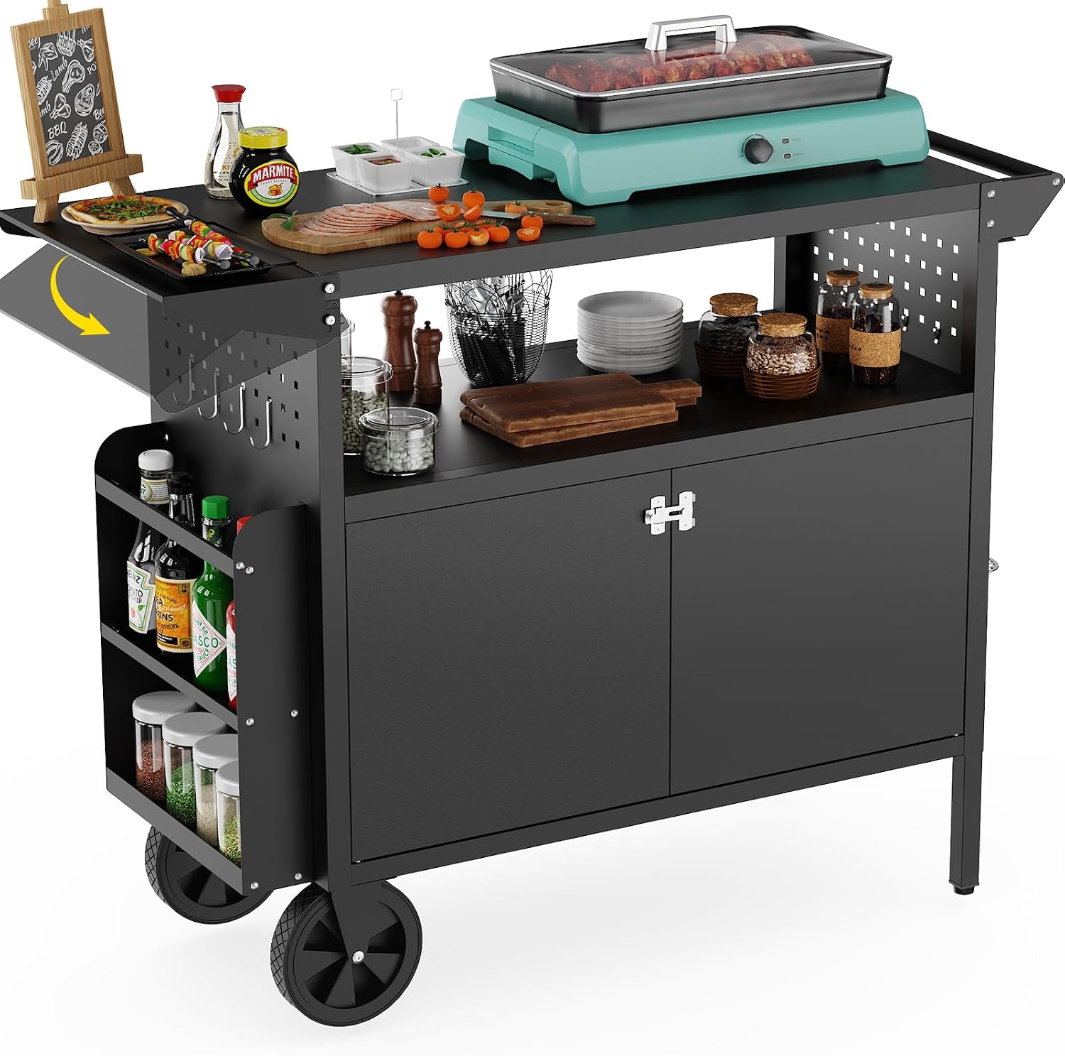 Buitenkeuken op wielen met opb - Food Storage With Wheels recensie en prijs