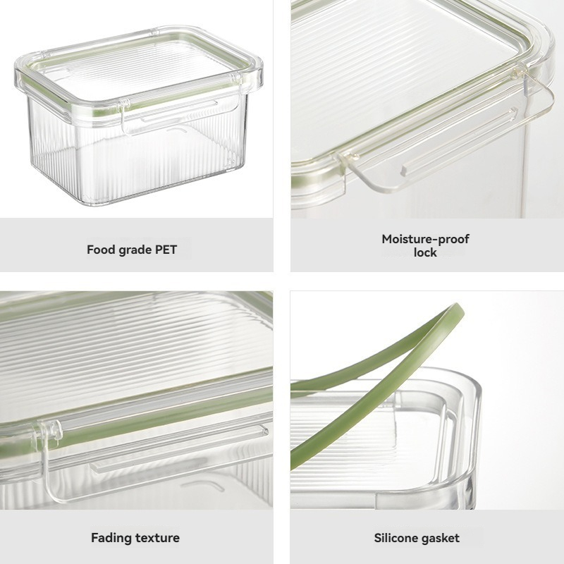 1 st Rechthoekige opslagcontai - Food Storage Not Plastic recensie en prijs