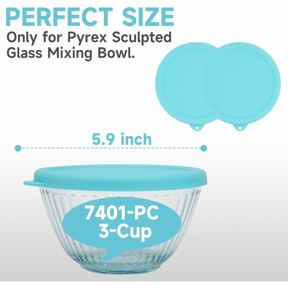 Silicone deksels voor glazen m - Food Storage Set Glass recensie en prijs