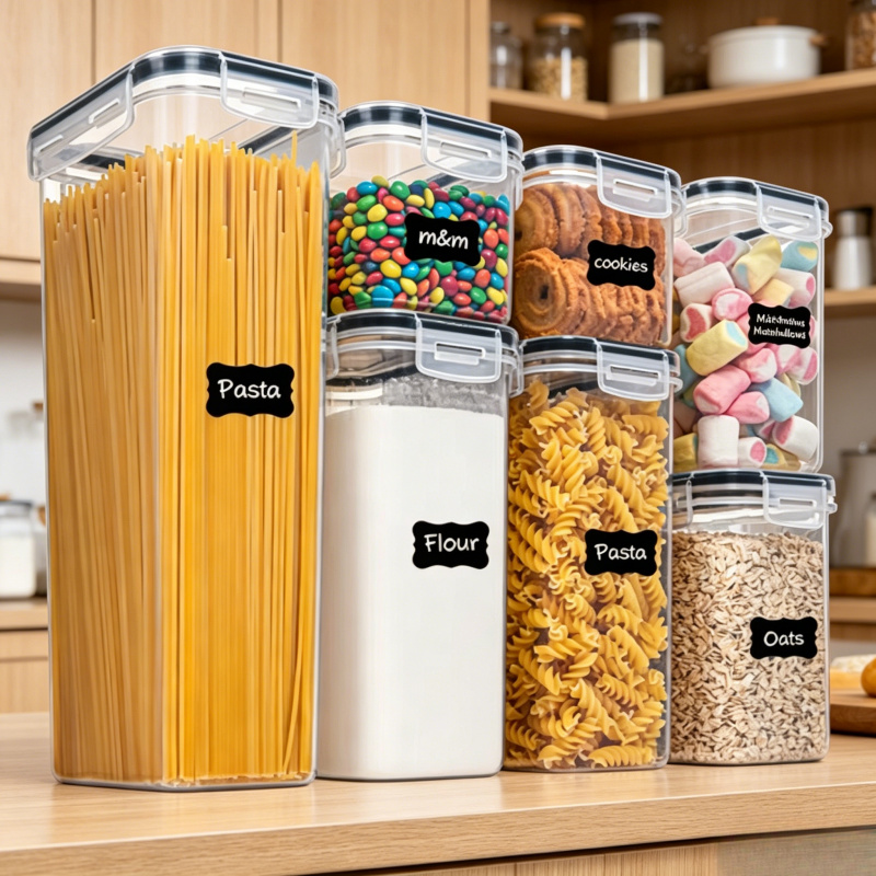 7-delige set voor het bewaren  - Food Storage Jar Set recensie en prijs