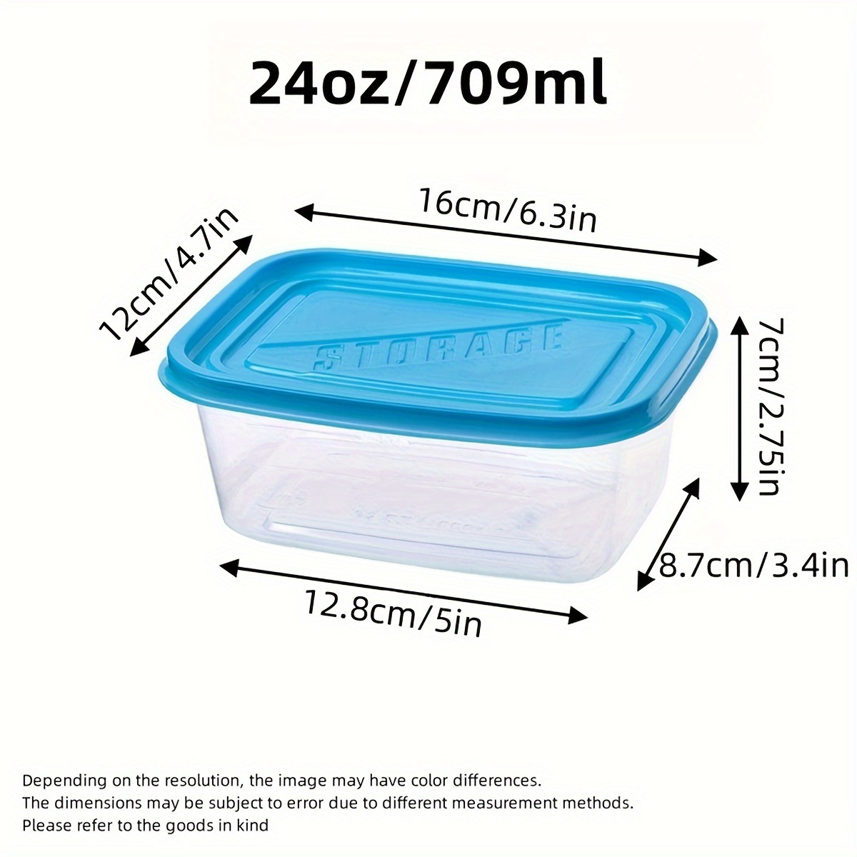 Een set van 6 transparante, st - Food Storage Containers Set recensie en prijs