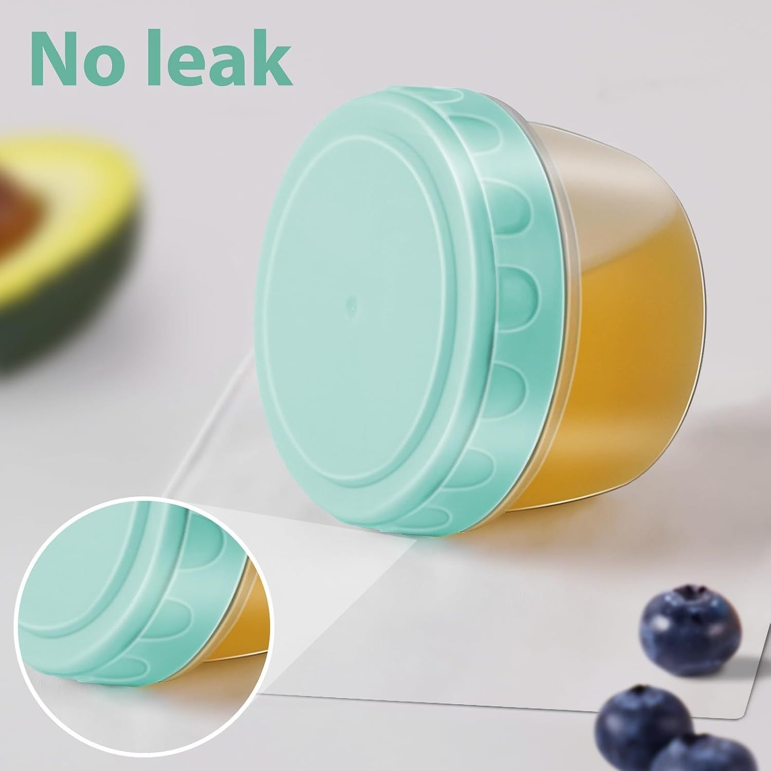 1-6 Pack 2,7 OZ Saladedressing - Food Storage Set Glass recensie en prijs