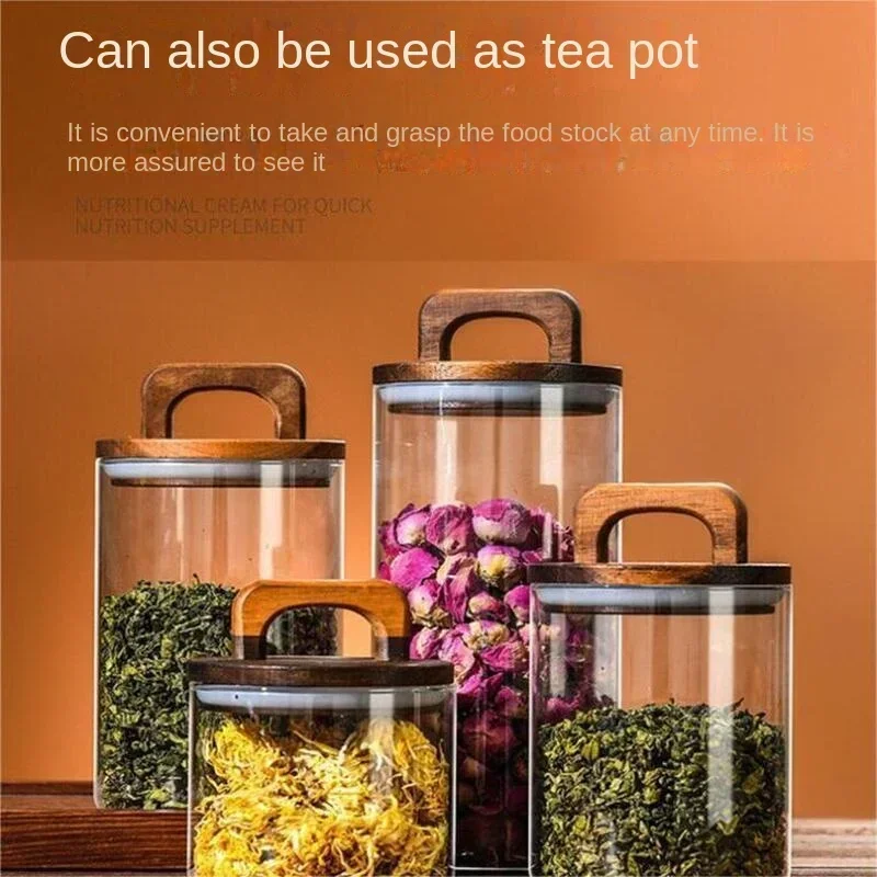 800-2100 ml Glazen pot met hou - Food Storage Set Glass recensie en prijs