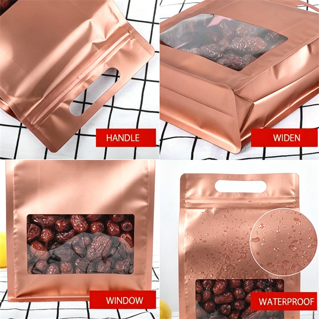 Herbruikbare gouden achthoekig - Food Storage Handling recensie en prijs