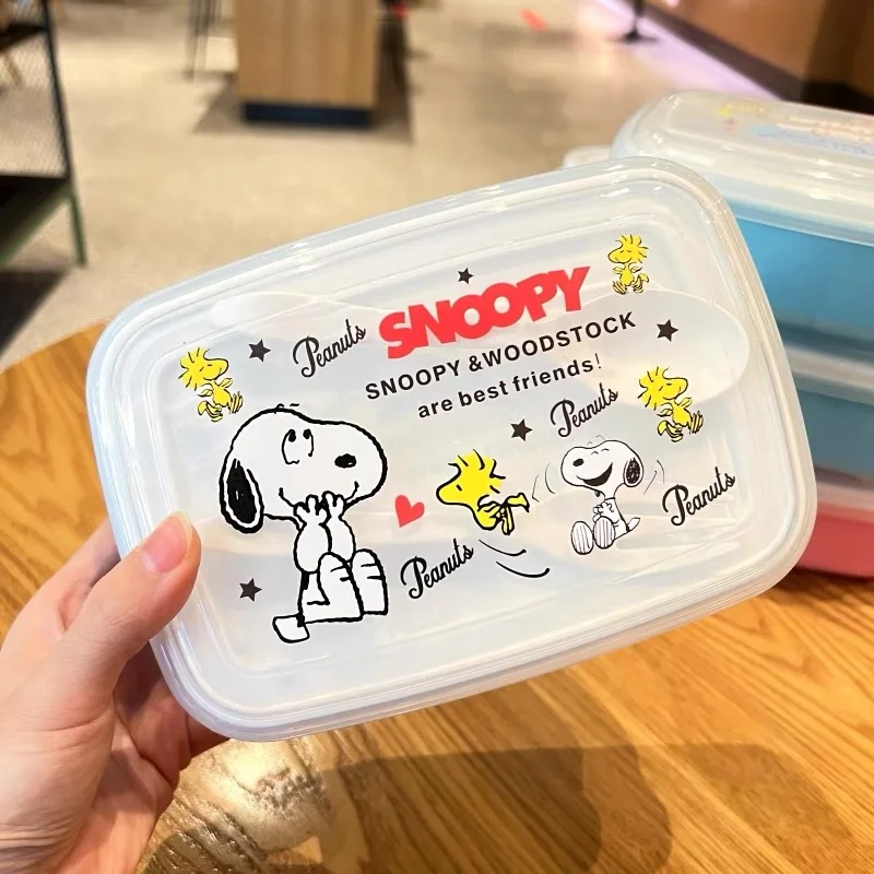 Kawaii Snoopy Lunchbox met lep - Food Storage In Room recensie en prijs