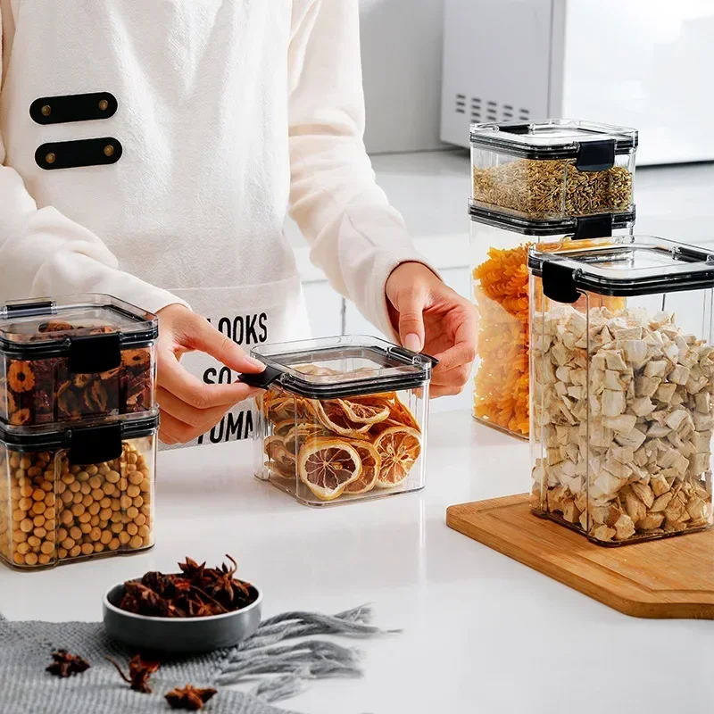 460-1800 ml Sets Stapelbare Ke - Food Storage Jar Set recensie en prijs