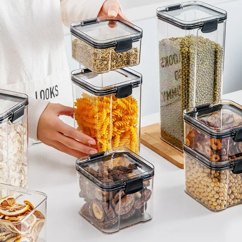 460-1800 ml Sets Stapelbare Ke - Food Storage Jar Set recensie en prijs