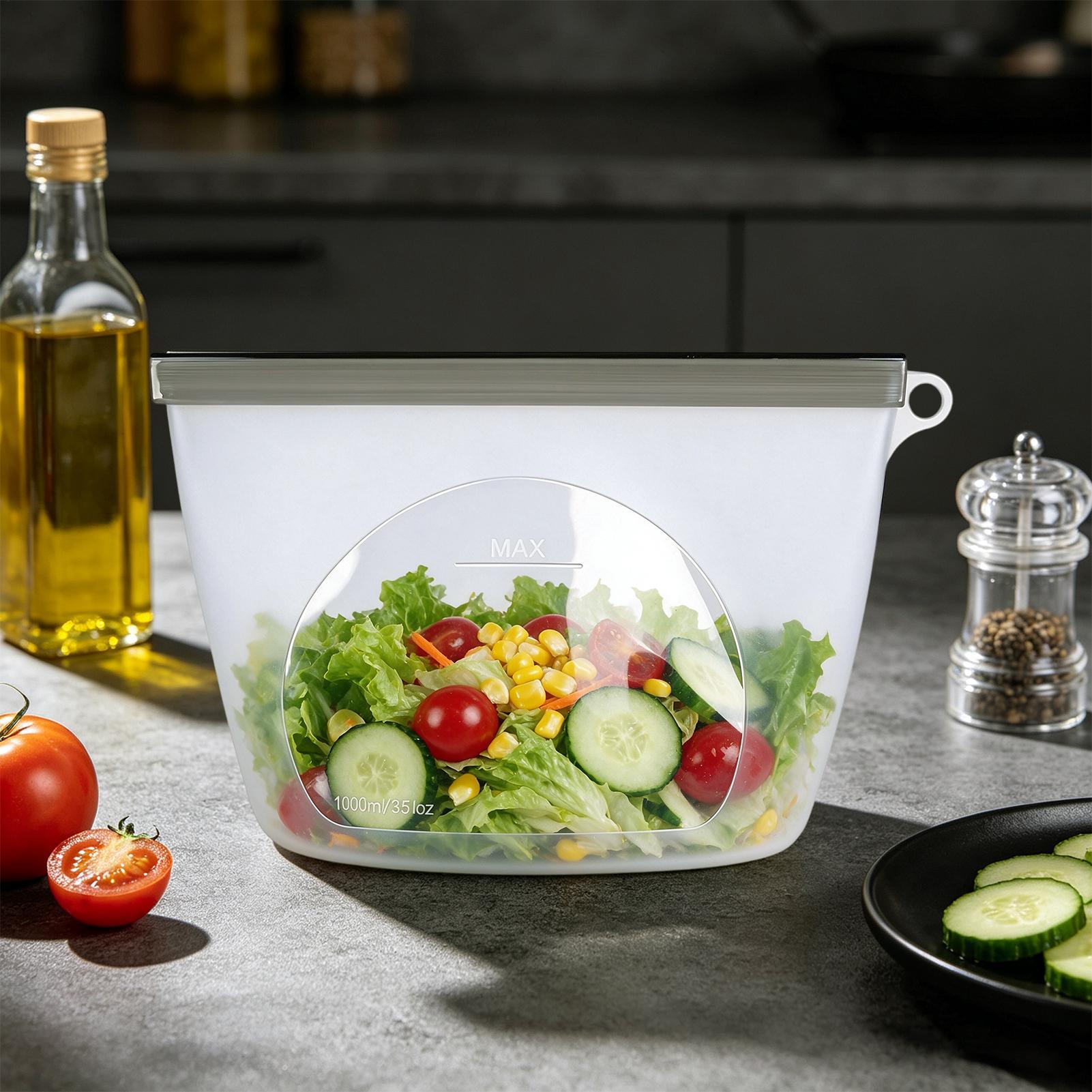 Herbruikbare voedselbewaarzakk - Food Storage Ziploc recensie en prijs