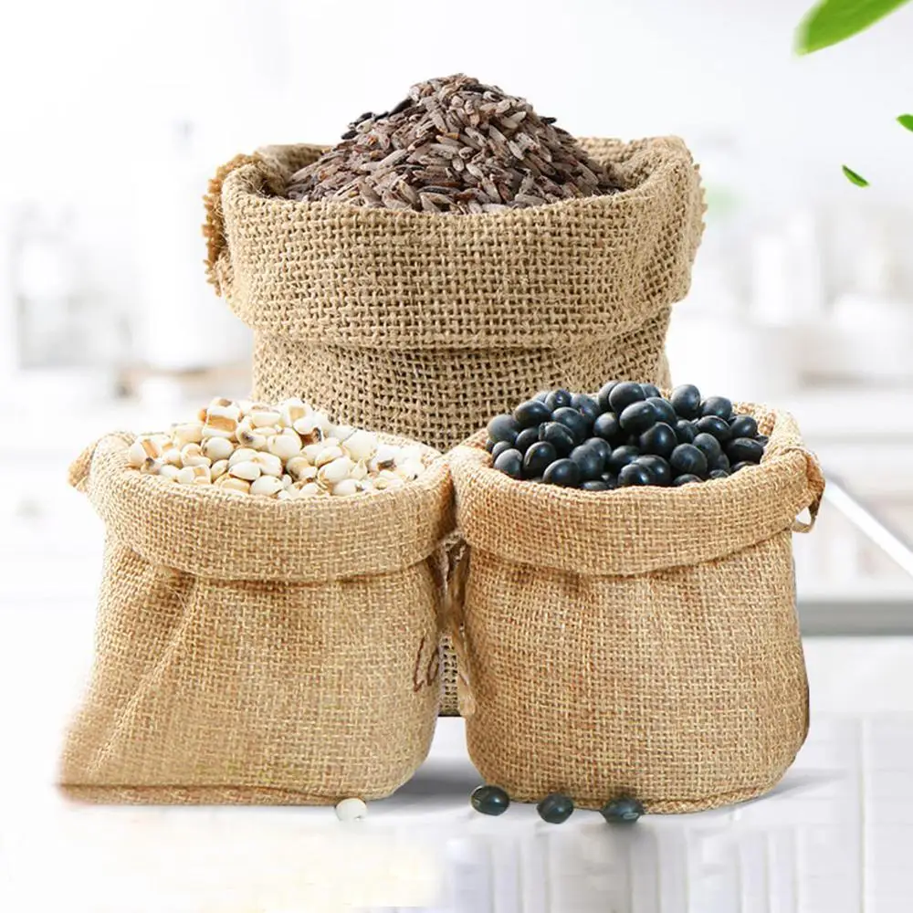 Jute aardappelzakken, herbruik - Food Storage Roots recensie en prijs