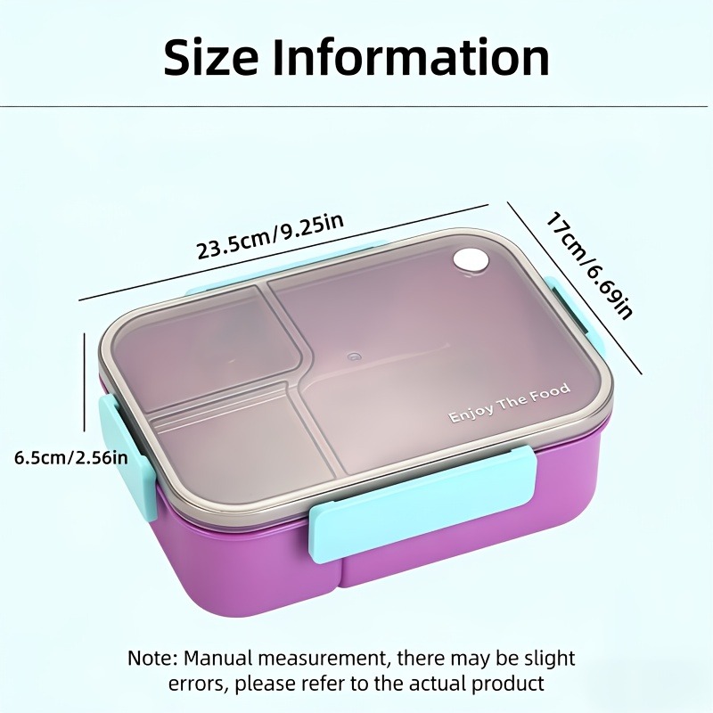 Kleurrijke lekvrije bentobox,  - Food Storage Vault recensie en prijs