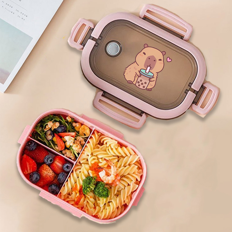 Capybara Bento Lunchbox Anime  - Food Storage Bins recensie en prijs