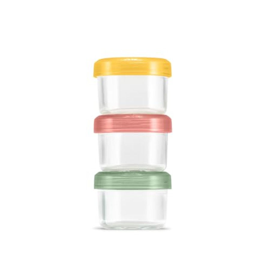 Kleurvaste glazen maaltijdvoor - Food Storage Containers Set recensie en prijs