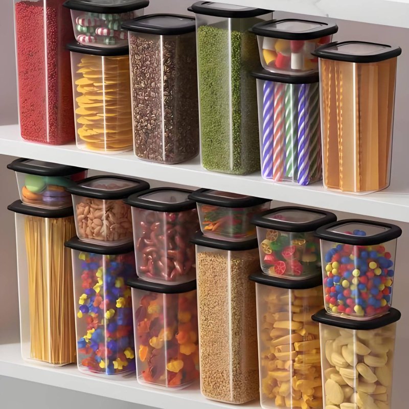 6-delige luchtdichte voedselbe - Food Storage Containers Set recensie en prijs