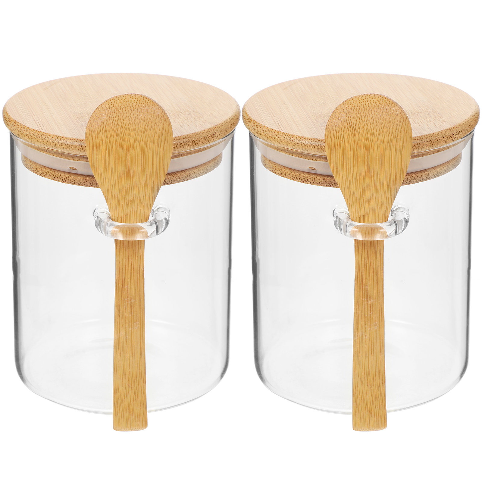 2 stuks meel-suiker opbergcont - Food Storage Containers Glass recensie en prijs