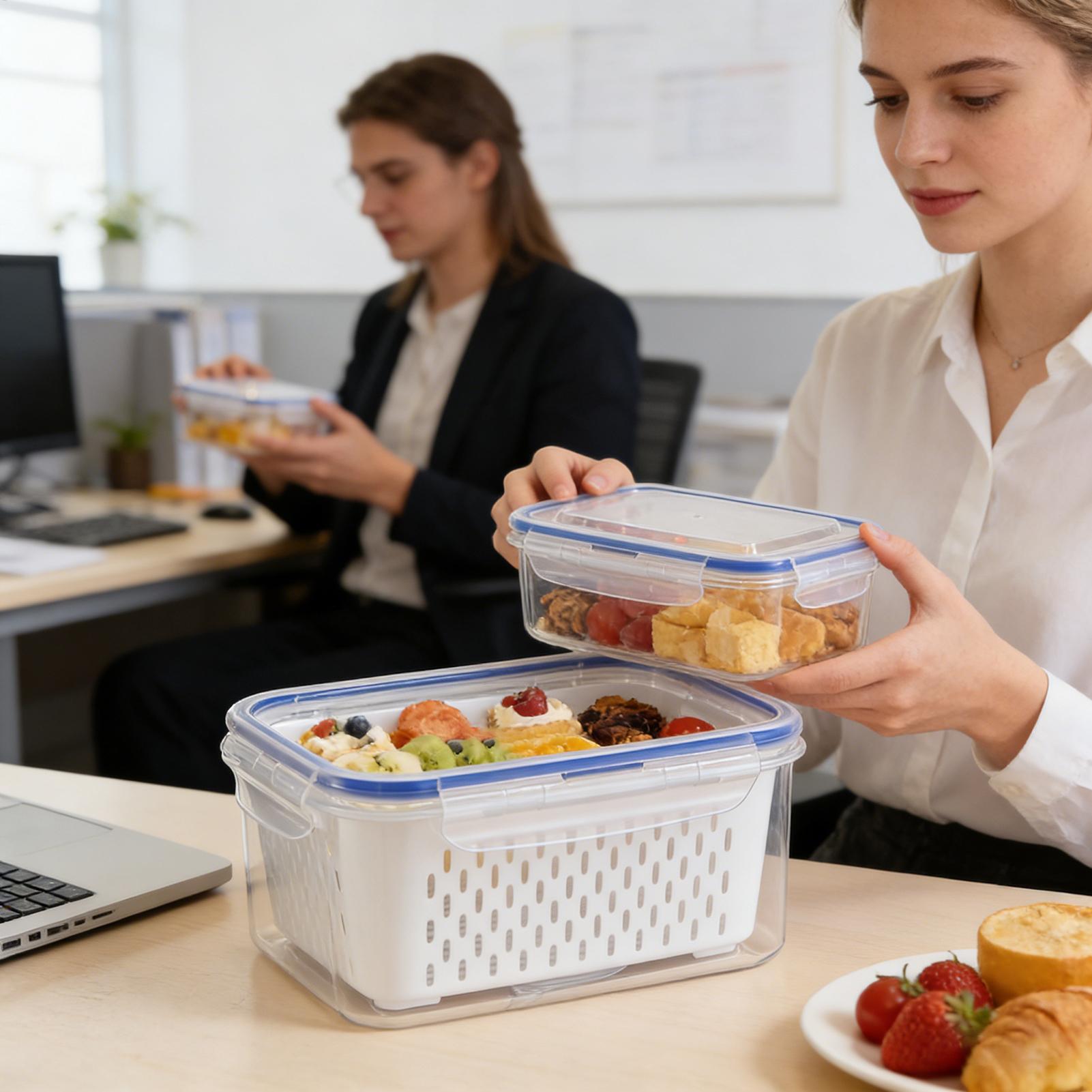 4-in-1 Lekvrije Fruitbewaarbak - Food Storage Jar Set recensie en prijs