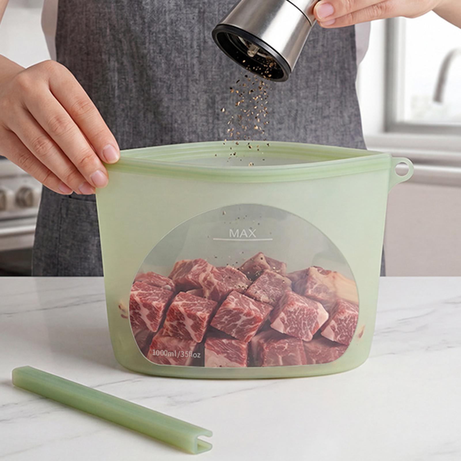 Siliconen voedselbewaarzakken  - Food Storage Ziploc recensie en prijs